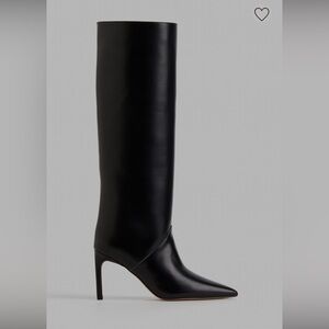 HIGH DEMAND knee high boots from H&M.So cute on - look expensive. Perfect height